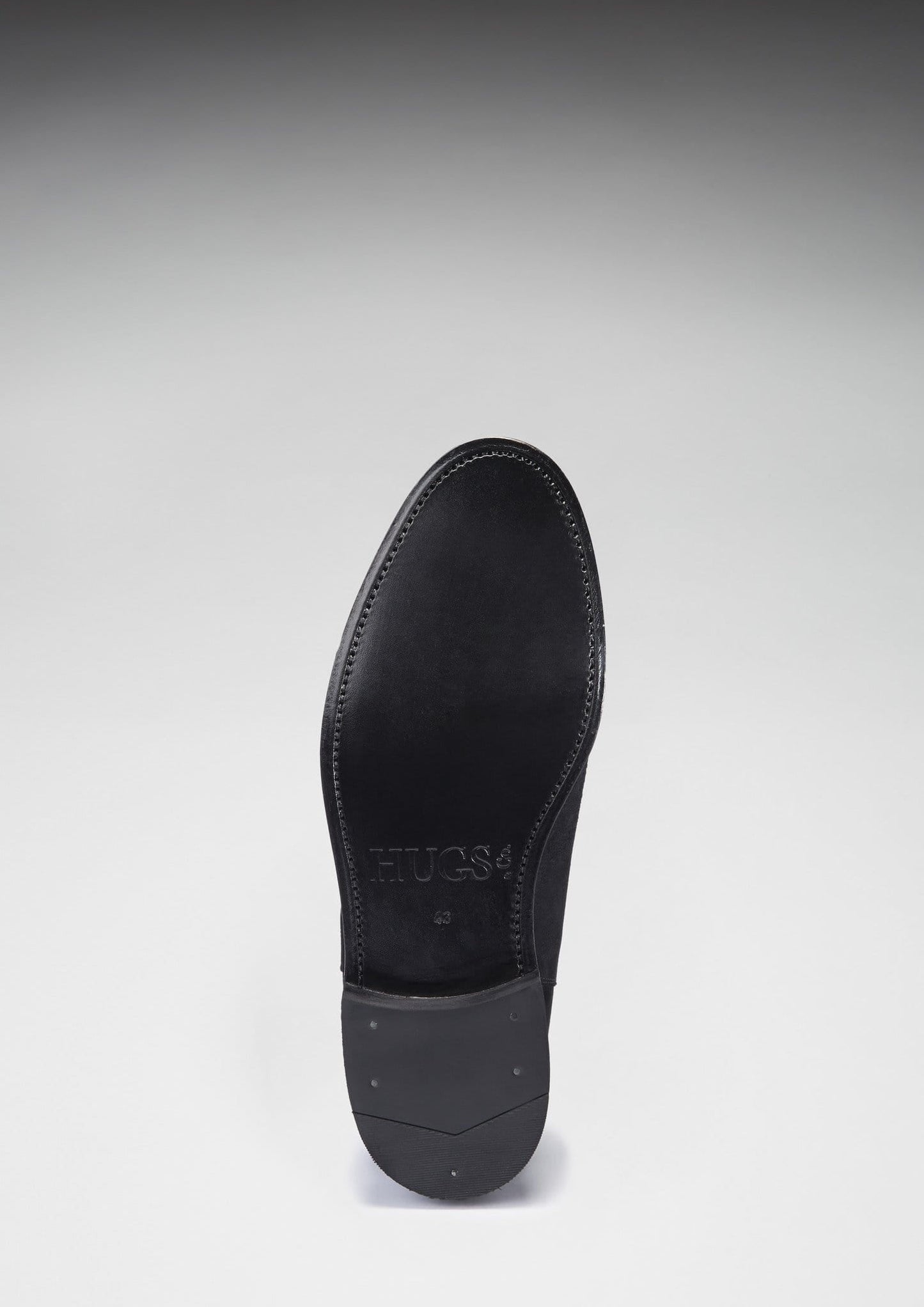 Black Suede Chelsea Boots, Welted Leather Sole-4